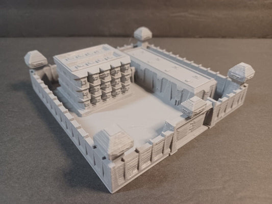 Security Complex - Tabletop War Game Terrain Battletech / 3D Printed / Custom Terrain / Mechwarrior Terrain