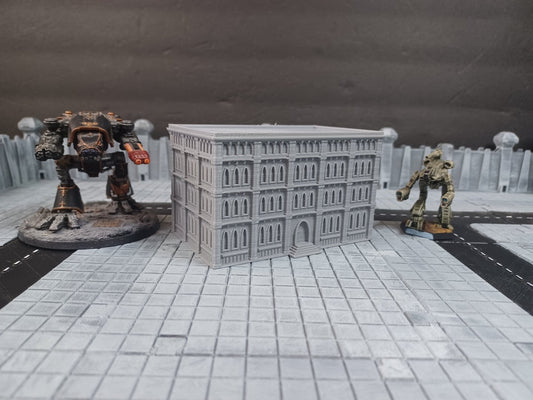 Gothic Building 110 (G110), Tabletop War Game Terrain Battletech
