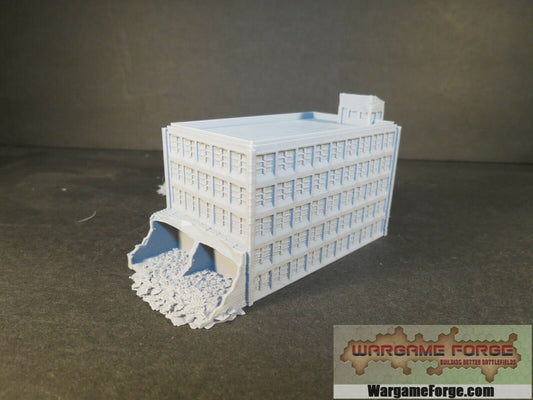 Ruined Food Processing Plant 10 - Tabletop War Game Terrain Battletech