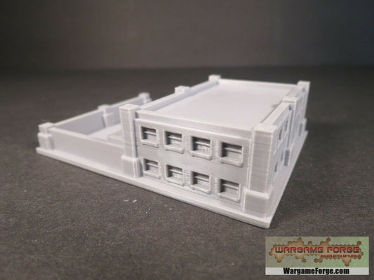 Modern Police Station 14 - Tabletop War Game Terrain Battletech