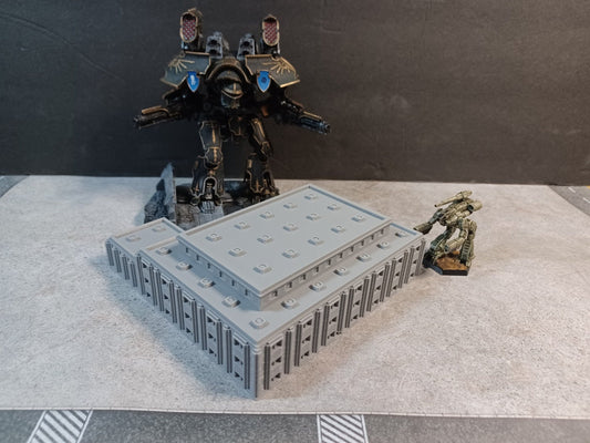Manufacturing Plant, Tabletop War Game Terrain Battletech