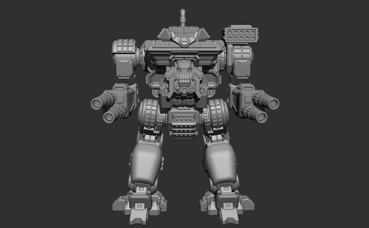 Dragon Warkari Prime Alt 2 (By PMW) - Alternate Battletech Mechwarrior Miniatures