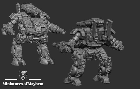 Dragon Behimosu Alt (By PMW) - Alternate Battletech Mechwarrior Miniatures