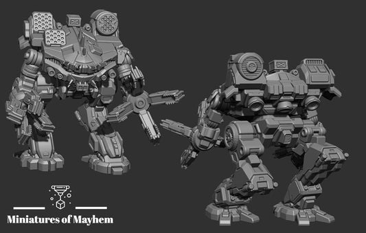 Black Crab (By PMW)- Alternate Battletech Mechwarrior Miniatures
