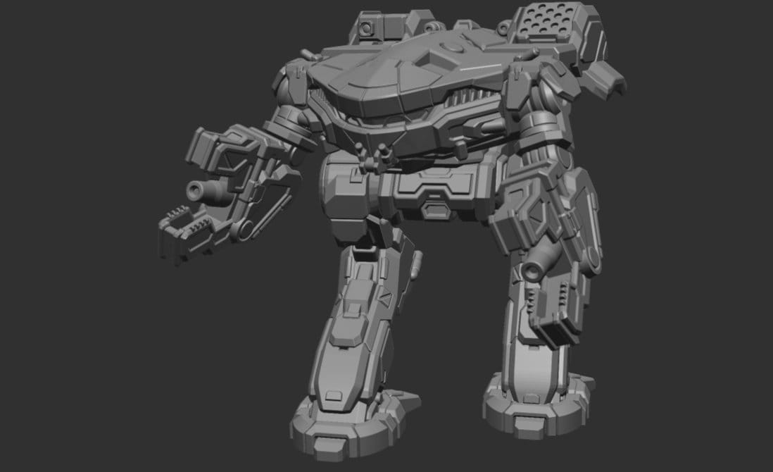 King Crab 000 (By PMW)- Alternate Battletech Mechwarrior Miniatures ...