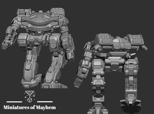 King Crab 001 (By PMW)- Alternate Battletech Mechwarrior Miniatures