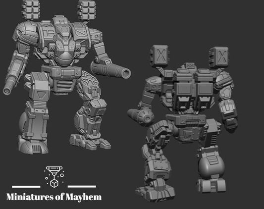 Ripper 12X (By PMW)- Alternate Battletech Mechwarrior Miniatures