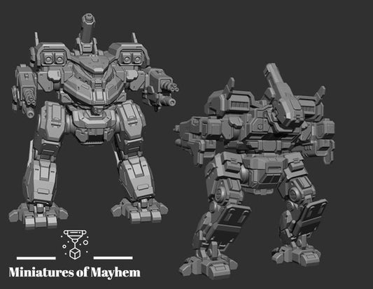 Whale Fish MAZ Alt 2 (By PMW)- Alternate Battletech Mechwarrior Miniatures