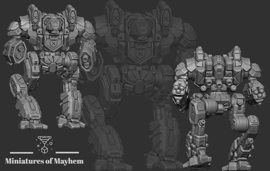 Crimson Cobra A (By PMW) - Alternate Battletech Mechwarrior Miniatures