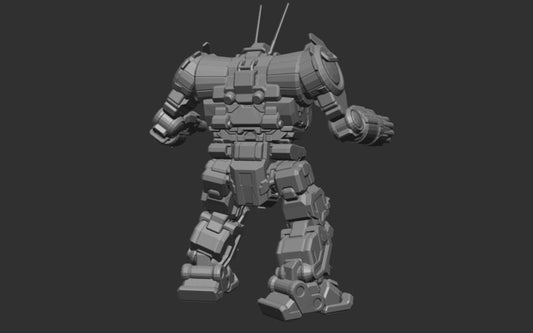 ZEU-5T "Zeus" - Alternate Battletech Mechwarrior Miniatures