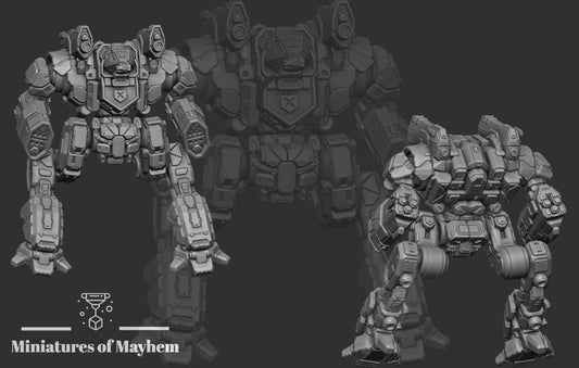 Crimson Cobra E (By PMW) - Alternate Battletech Mechwarrior Miniatures