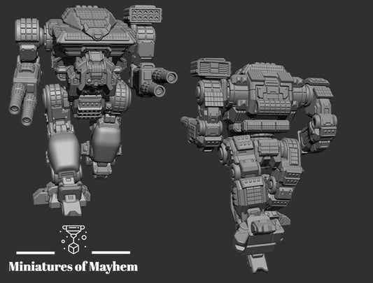 Dragon Warkari Prime Alt 1 (By PMW) - Alternate Battletech Mechwarrior Miniatures