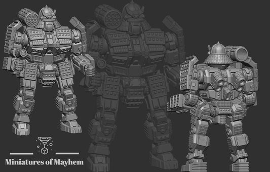 Dragon Gurifin 1N (By PMW) - Alternate Battletech Mechwarrior Miniatures