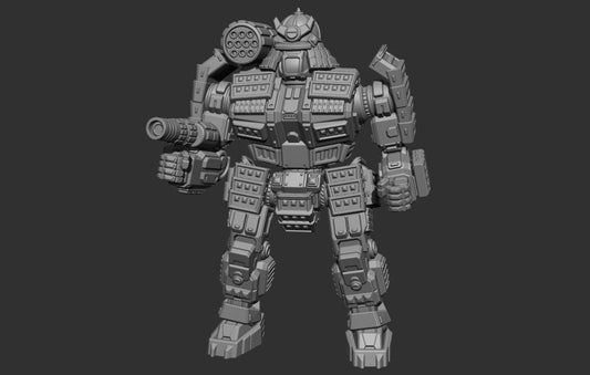 Dragon Gurifin 1N (By PMW) - Alternate Battletech Mechwarrior Miniatures
