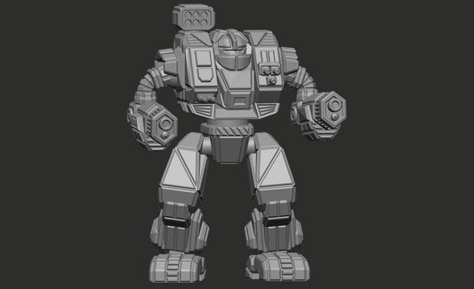 HBR-AP "Hellbringer" - Alternate Battletech Mechwarrior Miniatures