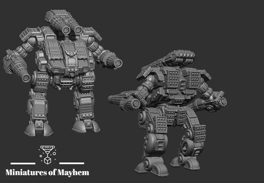Dragon Behimosu (By PMW) - Alternate Battletech Mechwarrior Miniatures