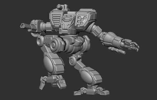 Nightsaber Alt 1 - Alternate Battletech Mechwarrior Miniatures