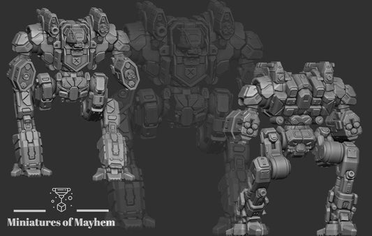 Crimson Cobra C (By PMW) - Alternate Battletech Mechwarrior Miniatures