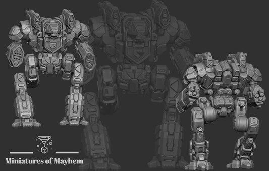 Crimson Cobra E Alt (By PMW) - Alternate Battletech Mechwarrior Miniatures