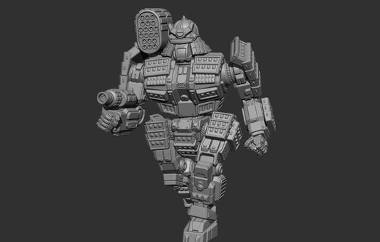 Dragon Gurifin 1DS (By PMW) - Alternate Battletech Mechwarrior Miniatures