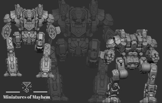 Crimson Cobra G (By PMW) - Alternate Battletech Mechwarrior Miniatures