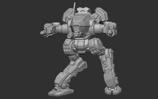 NSR-9J "Nightstar" - Alternate Battletech Mechwarrior Miniatures