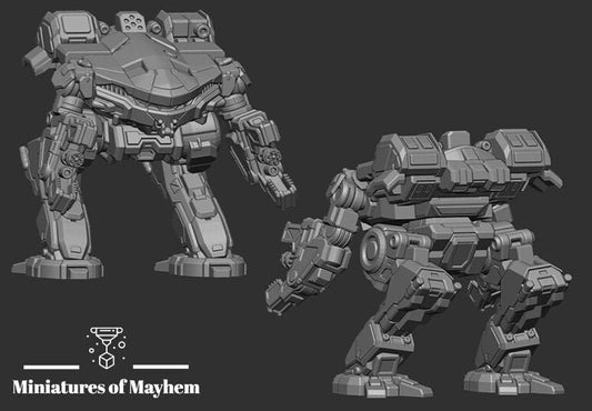 King Crab 007 (By PMW)- Alternate Battletech Mechwarrior Miniatures