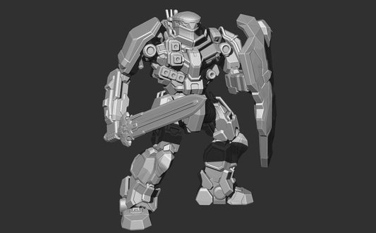 BL-X-KNT "Red Reaper"- Alternate Battletech Mechwarrior Miniatures