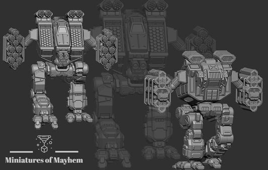 Eddie The Avatar "Alt" - Alternate Battletech Mechwarrior Miniatures