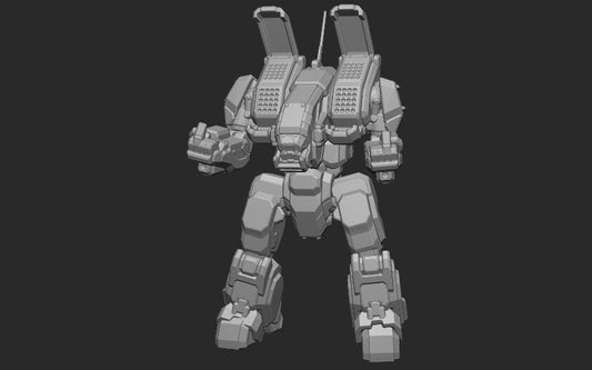 ARC-1A "Archer-Bird Salute"- Alternate Battletech Mechwarrior Miniatures