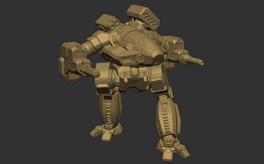 Ebon Jaguar - Alternate Battletech Mechwarrior Miniatures