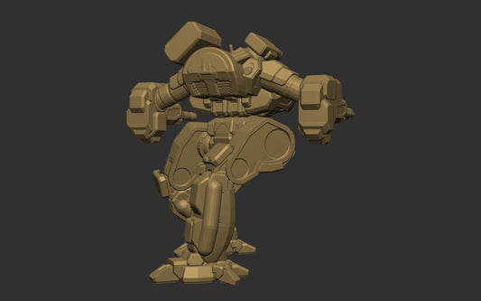 Ebon Jaguar - Alternate Battletech Mechwarrior Miniatures