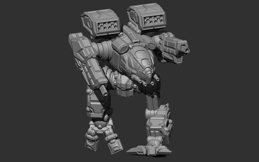 Garmr MK II "Run" - Alternate Battletech Mechwarrior Miniatures