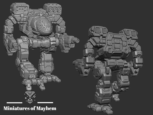 Splinter Wulf A (By PMW)- Alternate Battletech Mechwarrior Miniatures