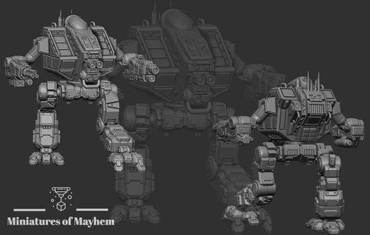 Demiurge E (By PMW) - Alternate Battletech Mechwarrior Miniatures