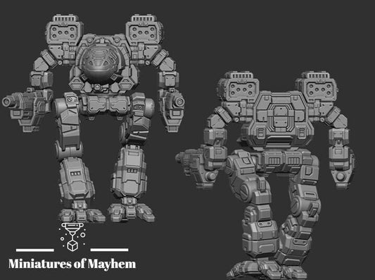Splinter Wulf D (By PMW)- Alternate Battletech Mechwarrior Miniatures