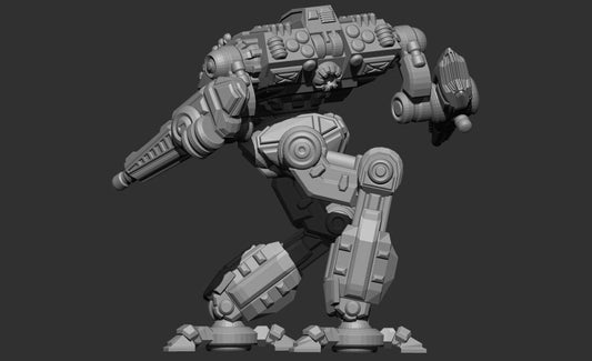 Lammergeir "Art Pose" - Alternate Battletech Mechwarrior Miniatures