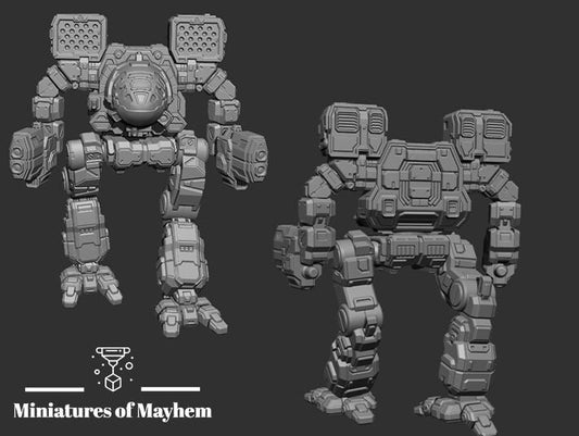 Splinter Wulf Prime (By PMW)- Alternate Battletech Mechwarrior Miniatures
