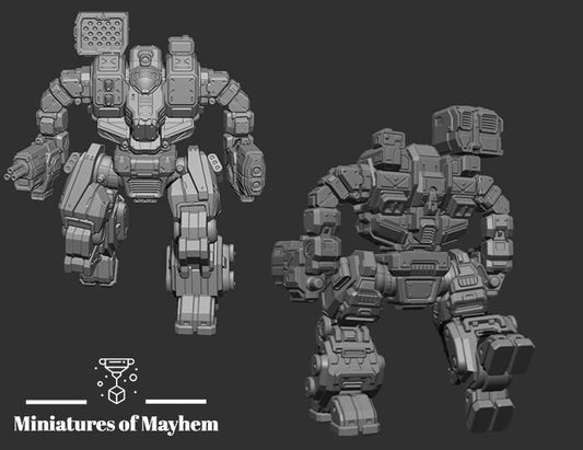 Trickster Mazer A (By PMW)- Alternate Battletech Mechwarrior Miniatures