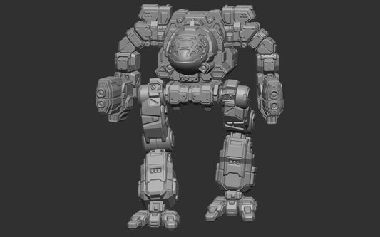 Splinter Wulf Bounty Hunter (By PMW)- Alternate Battletech Mechwarrior Miniatures