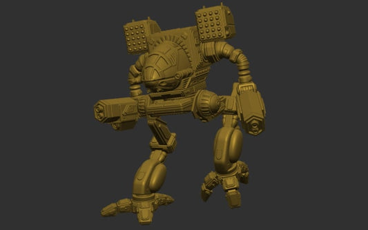 Splinter Wulf Prime Classic Alt 2 (By PMW)- Alternate Battletech Mechwarrior Miniatures