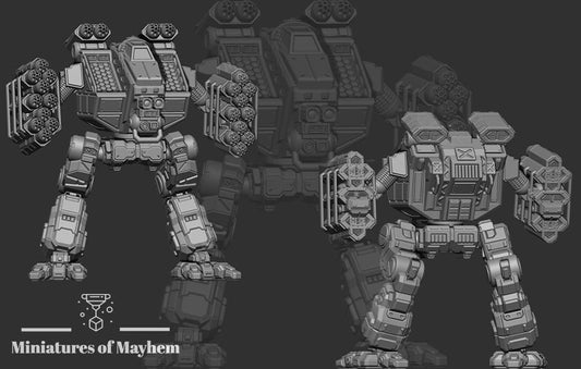Eddie The Avatar "Alt" - Alternate Battletech Mechwarrior Miniatures