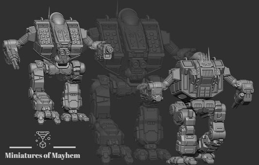 Demiurge C (By PMW) - Alternate Battletech Mechwarrior Miniatures