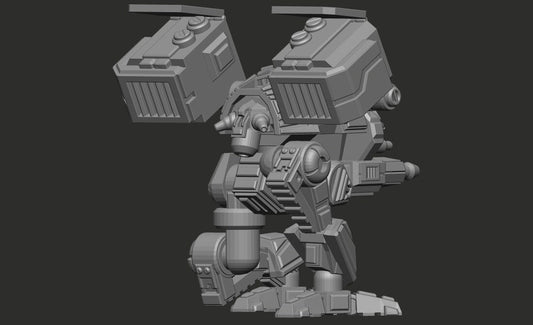 Catapult CPLT "Crouch Pose" - Alternate Battletech Mechwarrior Miniatures