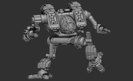 Pit Viper "Run Pose" - Alternate Battletech Mechwarrior Miniatures