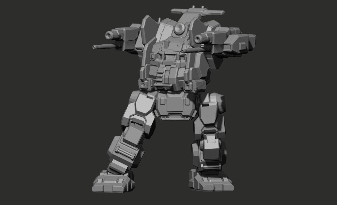 JM6-FB "Jagermech" - Alternate Battletech Mechwarrior Miniatures