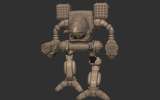 Splinter Wulf Prime Classic (By PMW)- Alternate Battletech Mechwarrior Miniatures