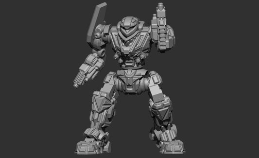 Mordred "En Garde" - Alternate Battletech Mechwarrior Miniatures
