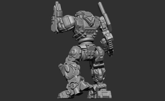 Mordred "En Garde" - Alternate Battletech Mechwarrior Miniatures