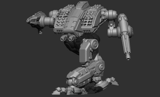 Lammergeir "Fire" - Alternate Battletech Mechwarrior Miniatures